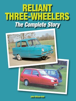 cover image of Reliant Three-Wheelers